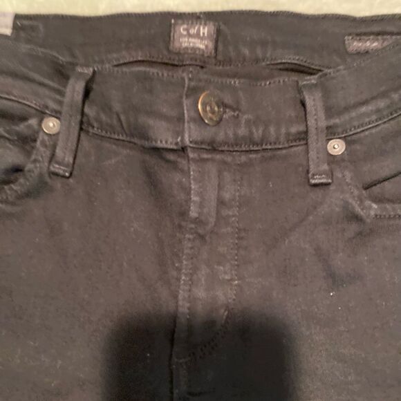 #112 CITIZENS FOR Humanity Avedon Black Rayon Blend Jeans - Picture 6 of 8